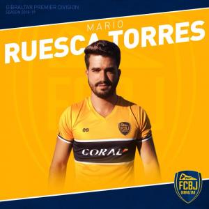Mario Ruesca (Boca Gibraltar) - 2018/2019
